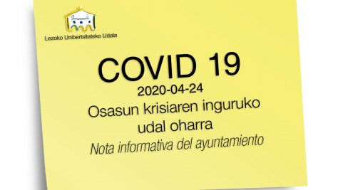 Bidez-Bide zerbitzua osasun larrialdi egoerara egokitu du Udalak