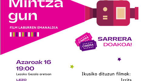 Ikuskaren Mintzagun Sariko film laburren emanaldiak