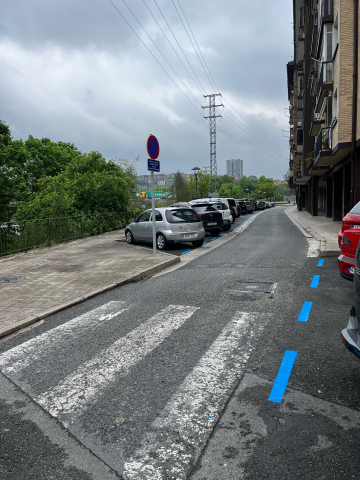 Estacionamiento limitado de Lezo