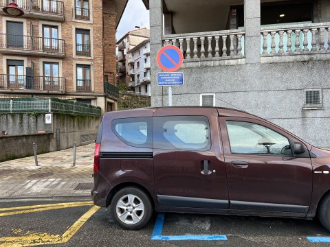 El estacionamiento limitado en Lezo comenzará a controlarse a partir del 8 de enero