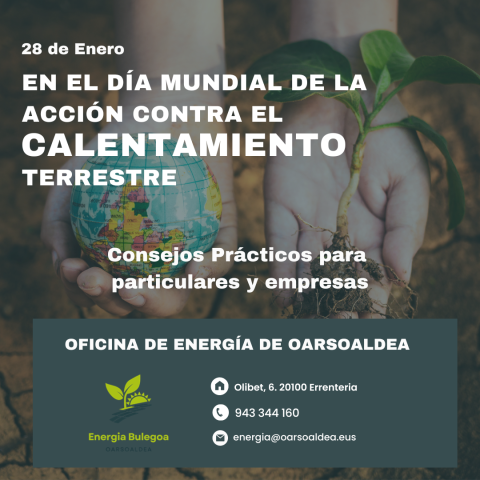 28 de enero – Día Mundial de la Acción contra el Calentamiento terrestre