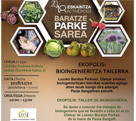 Bioingeniritza tailerra