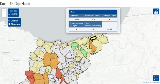 covid mapa