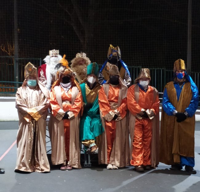 Los Reyes Magos en Lezo