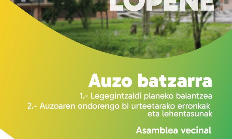 AUZO-BATZARRA pisbe