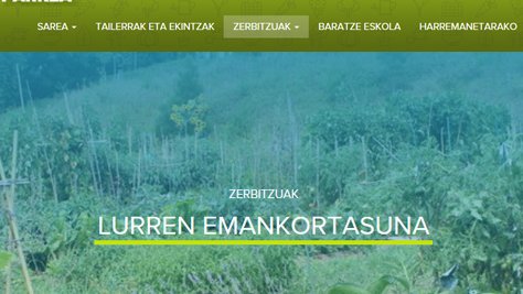 baratze parkea webgunea