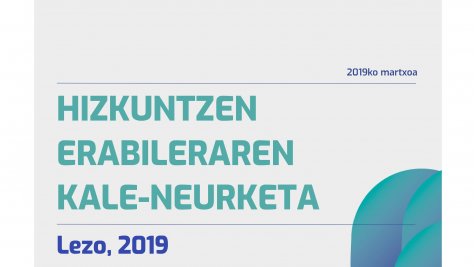 Euskararen kale erabilera neurketa