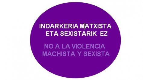 ¡No a la violencia sexista!