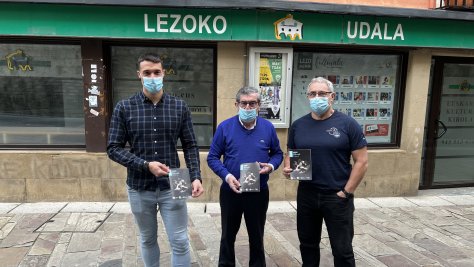 Ion Pombar, Jesús Mari Martiarena y Xanti Val