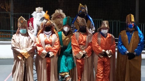 Los Reyes Magos en Lezo