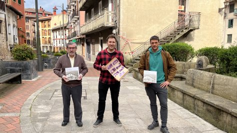 Jesús Mari Martiarena, Eneko Salaberria e Ion Pombar