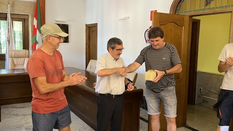 Xanti Espina, Jesus Mari Martiarena y Estanis Karrera