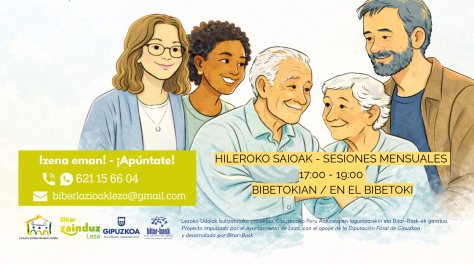 El Ayuntamiento de Lezo pone en marcha BIBErlazioak para fortalecer el ecosistema local de cuidados y relaciones