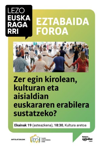 Eztabaida foroko kartela