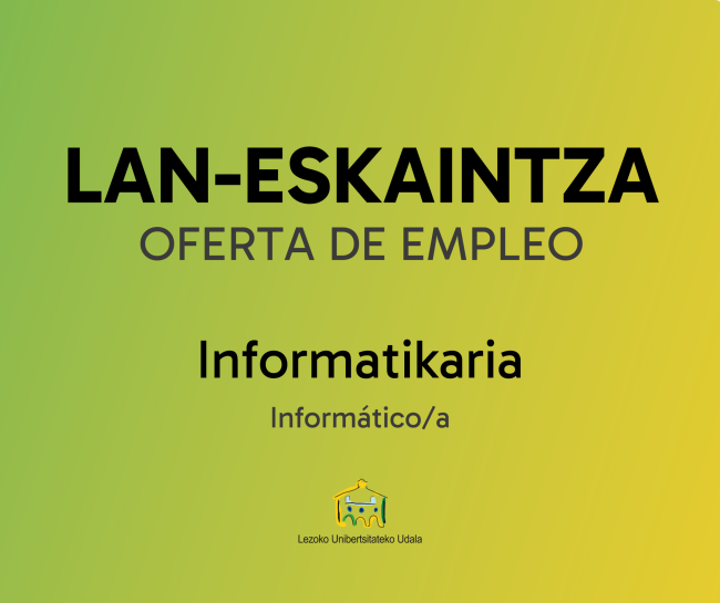 Informatikaria - lan eskaintza