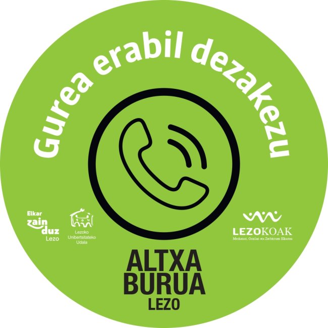 Altxa Burua pegatina