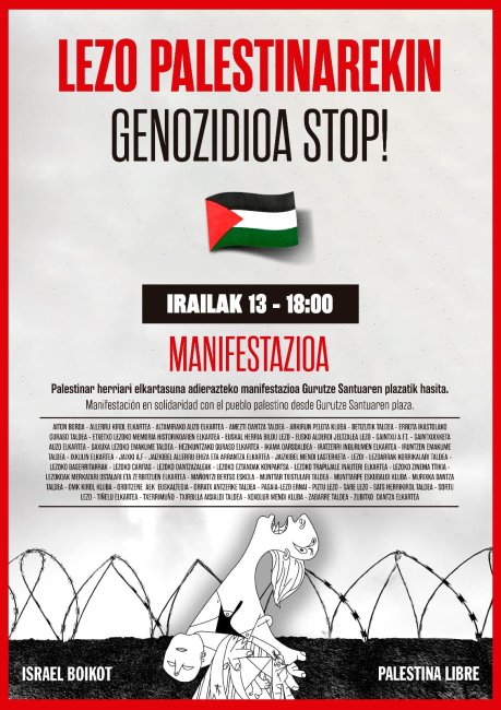 Lezo palestinarekin