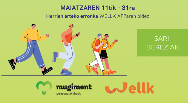 Mugiment pausu erronka